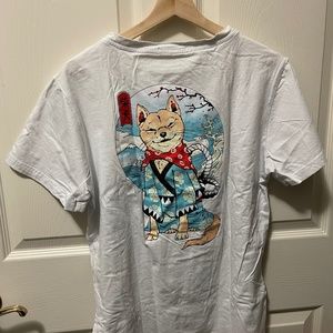 shiba inu graphic t